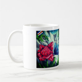 waterfall coffee mug  koffiemok