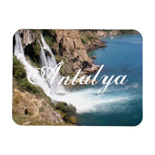 Waterfall Duden in Antiya (Turkije) Magneet (Horizontaal)