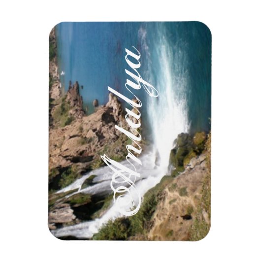 Waterfall Duden in Antiya (Turkije) Magneet (Verticaal)