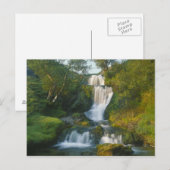 Waterfall, eiland Skye, Schotland Briefkaart (Voorkant / Achterkant)