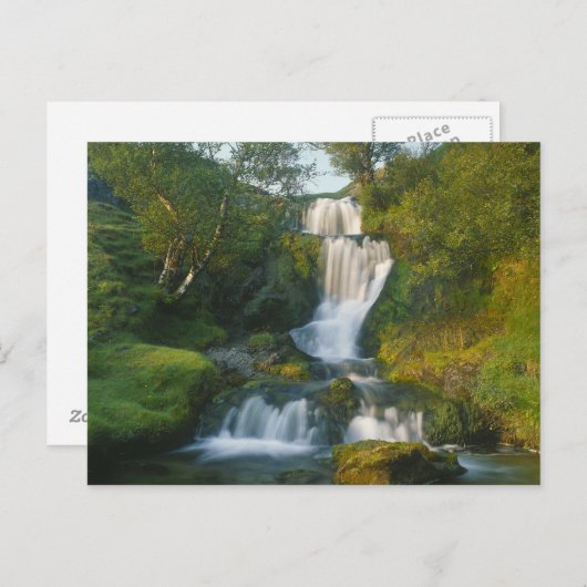 Waterfall, eiland Skye, Schotland Briefkaart (Voorkant / Achterkant)
