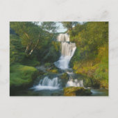 Waterfall, eiland Skye, Schotland Briefkaart (Voorkant)