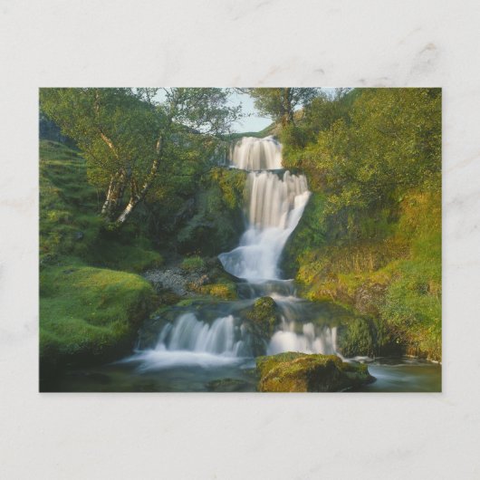 Waterfall, eiland Skye, Schotland Briefkaart (Voorkant)