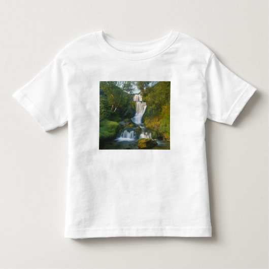 Waterfall, eiland Skye, Schotland Kinder Shirts (Voorkant)
