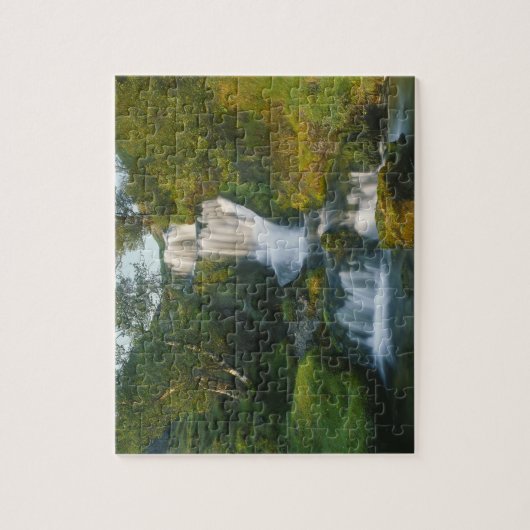 Waterfall, eiland Skye, Schotland Legpuzzel (Verticaal)