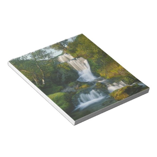 Waterfall, eiland Skye, Schotland Notitieblok (Schuin)