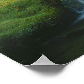 Waterfall, eiland Skye, Schotland Poster (Hoek)