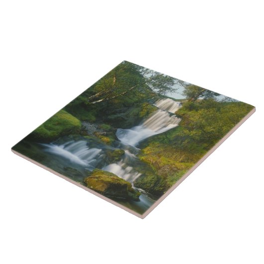 Waterfall, eiland Skye, Schotland Tegeltje (Zijkant)