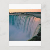 Waterfall Falling Love Niagara Ontario Canada Briefkaart (Voorkant)