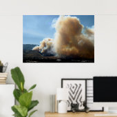 Waterfall Fire, Carson City, Nevada 7/14/04 Poster (Thuiskantoor)