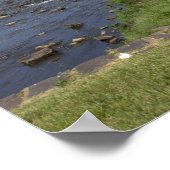 Waterfall Foto Poster (Hoek)