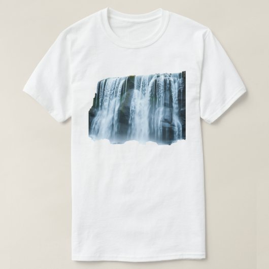 Waterfall Graphics Mannen basic T-shirt (Design voorkant)