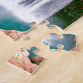 Waterfall Havasupai Mooni Grand Canyon Arizona Legpuzzel (Zijkant)