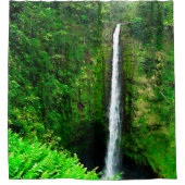 Waterfall Hawaii Shower Curtain Douchegordijn (Voorkant)
