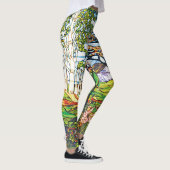 Waterfall Iris Birch Tiffany Glas in lood Leggings (Rechts)