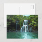 Waterfall Klong Chao | eiland Koh Kood Briefkaart (Voorkant / Achterkant)