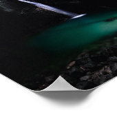 Waterfall Kozjak in al zijn glorie Poster (Hoek)