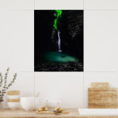 Waterfall Kozjak in al zijn glorie Poster (Keuken)