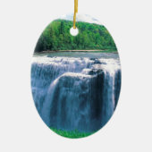 Waterfall Letchworth State Park New York Keramisch Ornament (Voorkant)