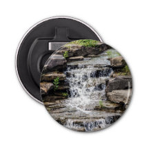 Waterfall Magnet Backed Bottle Open