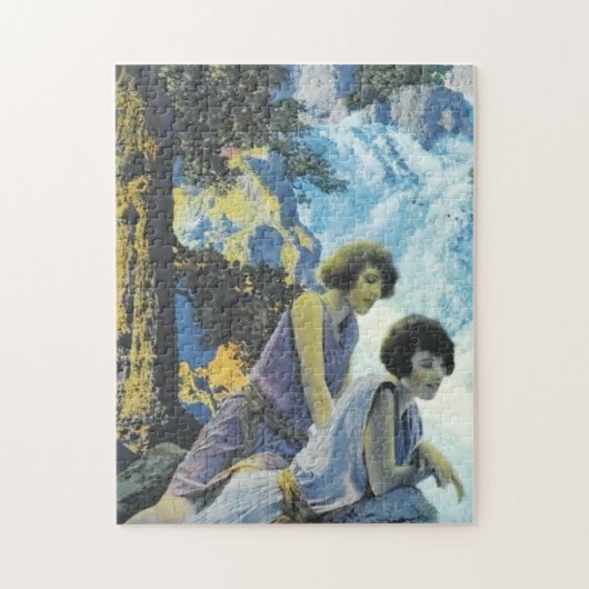 Waterfall - Maxfield Parrish Legpuzzel (Verticaal)