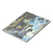 Waterfall - Maxfield Parrish Notitieblok (Linkerzijde)