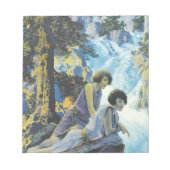 Waterfall - Maxfield Parrish Notitieblok (Voorkant)