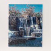 Waterfall Memorial Washington DC. Legpuzzel (Verticaal)