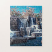 Waterfall Memorial Washington DC. Legpuzzel (Verticaal)