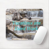 Waterfall Mousepad #2-pas aan Muismat (Met muis)