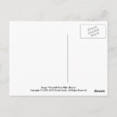 Waterfall Near Hilo, Hawaii Briefkaart (Achterkant)