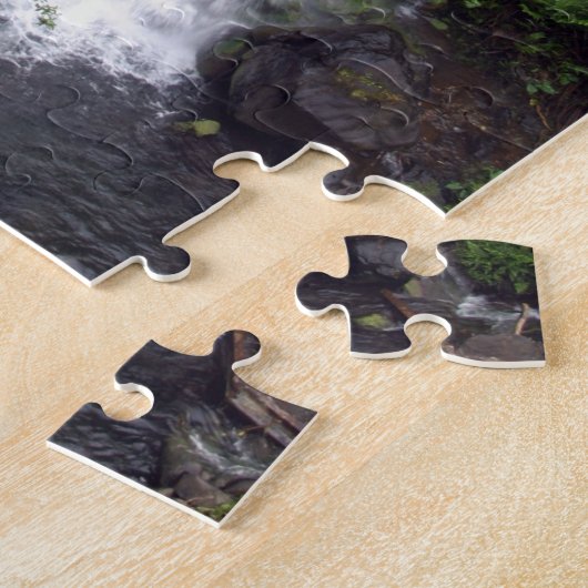 Waterfall Near Hilo, Hawaii Legpuzzel (Zijkant)