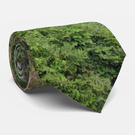 Waterfall Near Hilo, Hawaii Stropdas (Opgerold)