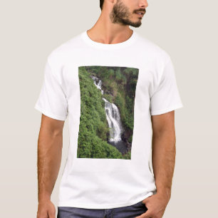 Waterfall Near Hilo, Hawaii T-shirt