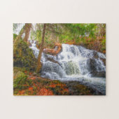 Waterfall New Hampshire. Legpuzzel (Horizontaal)