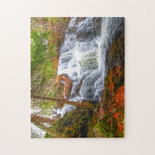 Waterfall New Hampshire. Legpuzzel (Verticaal)