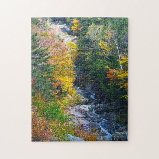 Waterfall New Hampshire. Legpuzzel (Verticaal)