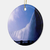 Waterfall Niagara Herfsten Keramisch Ornament (Links)