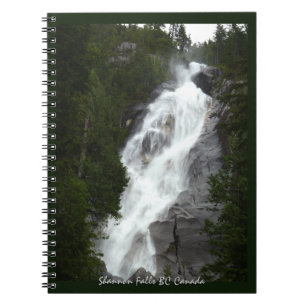 Waterfall Notitieboek Shannon Falls BC Souvenir