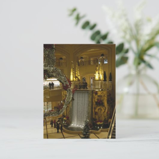 Waterfall Palazzo Briefkaart (Staand voorkant)