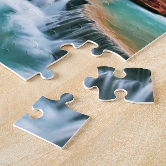 Waterfall Paradise Puzzle Legpuzzel (Zijkant)
