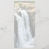 Waterfall Paterson NJ Wedding Menu (Achterkant)