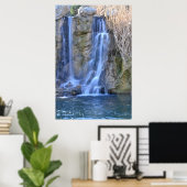 Waterfall Photo Poster (Thuiskantoor)