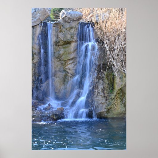Waterfall Photo Poster (Voorkant)