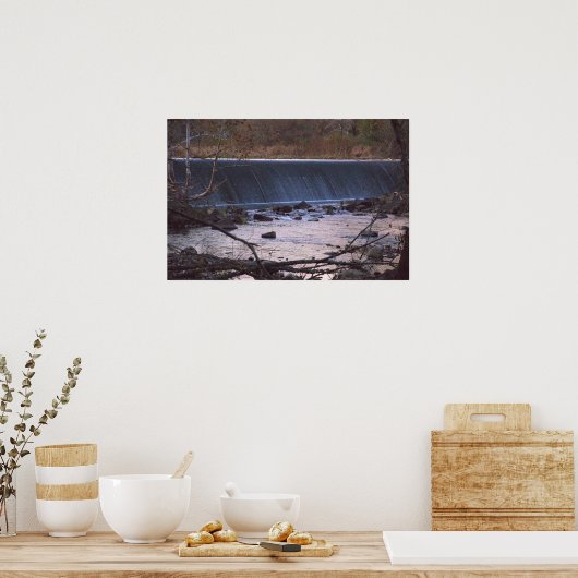 Waterfall Photo Poster (Keuken)