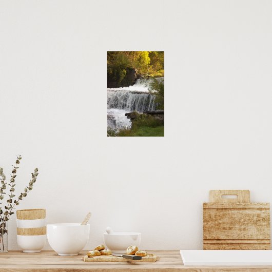 Waterfall Photo Poster (Keuken)