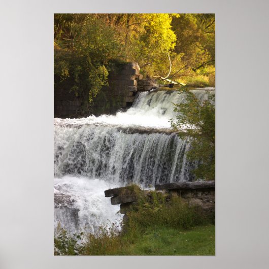 Waterfall Photo Poster (Voorkant)