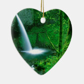 Waterfall Ponytail Columbia Gorge Keramisch Ornament (Rechts)