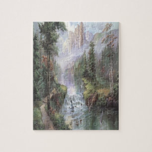 Waterfall Portrait Legpuzzel
