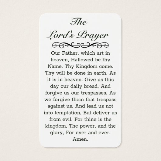 Waterfall Prayer Memorial Funeral Kaart (Achterkant)